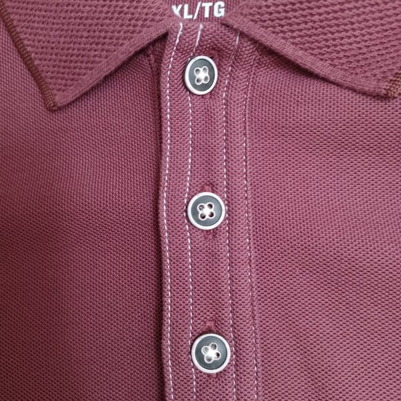 Men's Tommy Bahama Arizona State Sun Devils Maroon Polo Size XL - Picture 5 of 11
